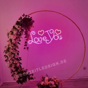 Love you neon sign